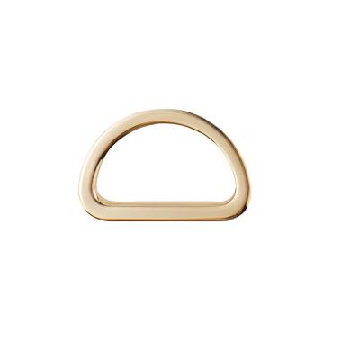 Half ring for bag flat 3.2*2.4 cm gold (66046)