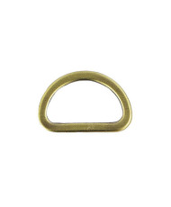Half ring for bag flat 3.2*2.4 cm bronze (66049)