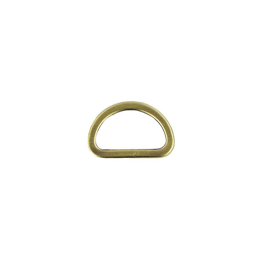 Half ring for bag flat 3.2*2.4 cm bronze (66049)
