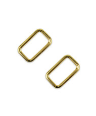 Rectangular frame 4.8*3 cm gold (68001)