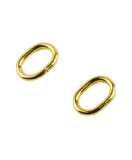 Oval frame 3.5*2.5 cm gold (68030)