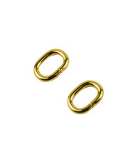 Oval frame 2.8*2.1 cm gold (68034)