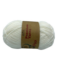 Merino wool yarn WoolPro Premium Yarns, white (501)