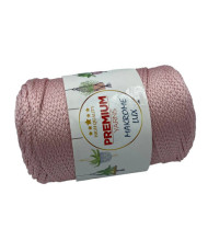 Polypropylene cord Macrame Lux, pink powder (842)