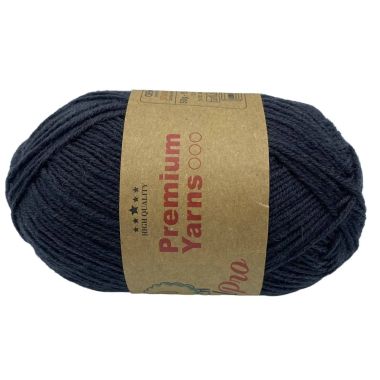 Пряжа мериносовая шерсть WoolPro Premium Yarns, антрацит (511)