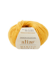 Yarn merino wool Alize Merino Royal saffron (02)