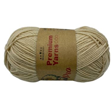 Пряжа мериносовая шерсть WoolPro Premium Yarns, бежевый (510)