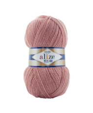 Yarn Alize Angora Real 40 dusty rose (301)