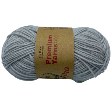 Пряжа мериносовая шерсть WoolPro Premium Yarns, светло-серый (508)