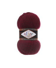 Yarn Alize Angora Lana Gold Fine burgundy (57)