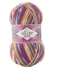 Yarn Alize Superwash Comfort melange (7655)