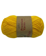 Merino wool yarn WoolPro Premium Yarns, yellow (504)
