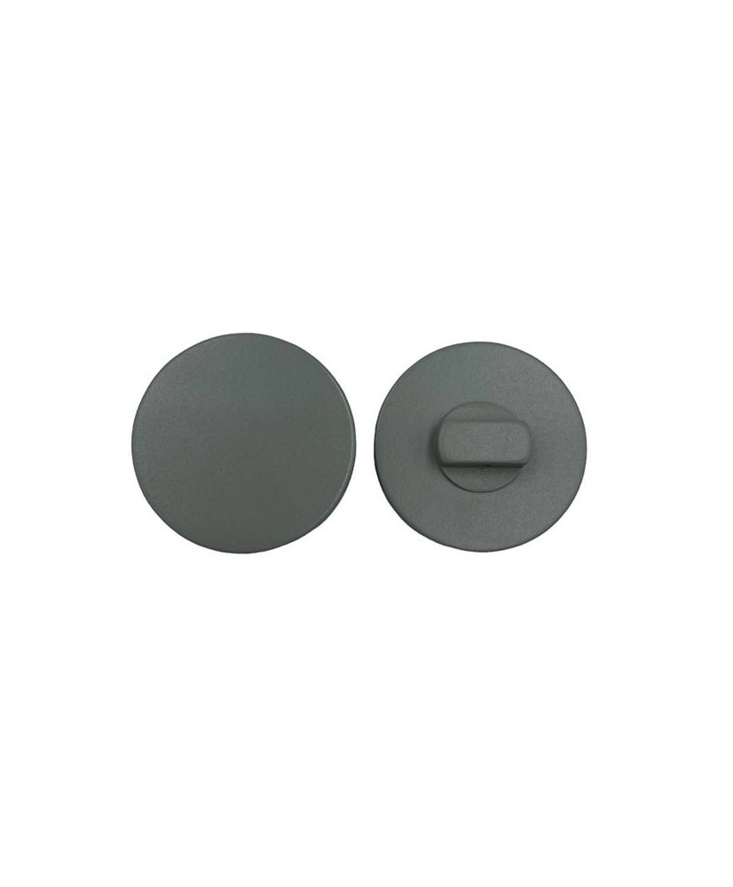 Button on a shank, light grey, 20 mm