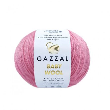 Пряжа Gazzal Baby Wool розовый (828)