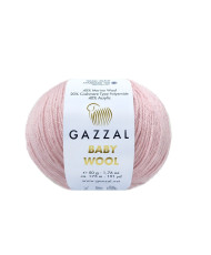 Yarn Gazzal Baby Wool soft pink (836)