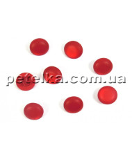 Women's blouse button, red, 11 mm