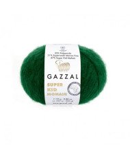 Yarn Gazzal Super Kid Mohair coniferous forest (64428)