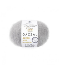 Yarn Gazzal Super Kid Mohair moonlight (64435)