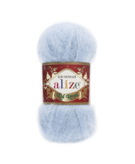 Yarn Alize Kid Royal 50 light blue (183)