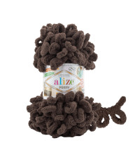 Yarn Alize Puffy dark chocolate (534)