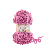 Yarn Alize Puffy Fine dark pink (178)