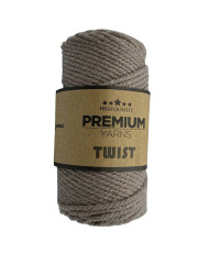 Cotton cord TWIST Premium Yarns, mocha (3540)