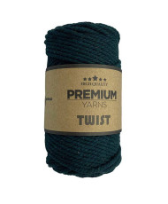 Cotton cord TWIST Premium Yarns, blue spruce (3523)