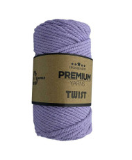 Cotton cord TWIST Premium Yarns, lilac (3527)