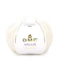 Merino wool and cashmere yarn Hollie DMC, creamy white (005)
