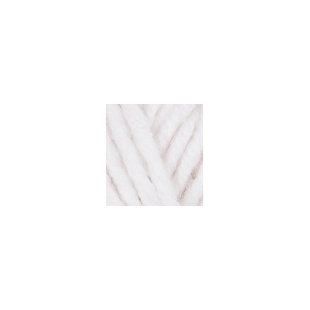 Yarn Alize Superlana Megafil white (55)