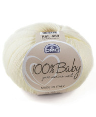Merino wool yarn 100% Baby DMC, milkshake (03)
