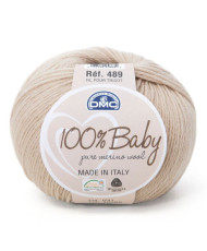 Merino wool yarn 100% Baby DMC, cream beige (031)
