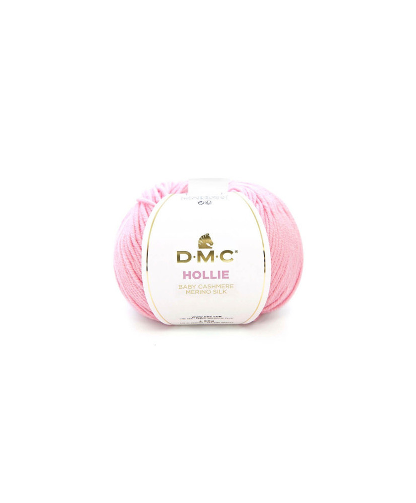 Merino wool and cashmere yarn Hollie DMC, soft pink (048) Merino wool and cashmere yarn Hollie DMC, soft pink (048)