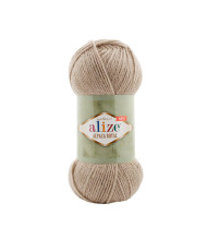 Yarn Alize Alpaca Royal New ecru melange (695)
