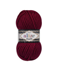 Yarn Alize Superlana Megafil cherry (390)