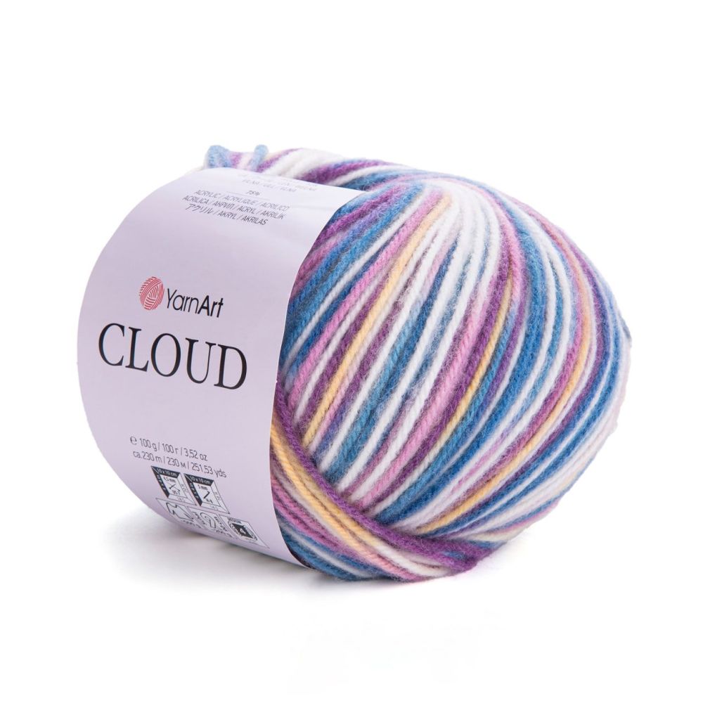 Пряжа Yarn Art Cloud мультиколор (5314) Пряжа Yarn Art Cloud мультиколор (5314)