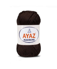 Polypropylene cord Makreme Ayaz, black chocolate (6195)