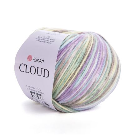 Пряжа Yarn Art Cloud мультиколор (5317)