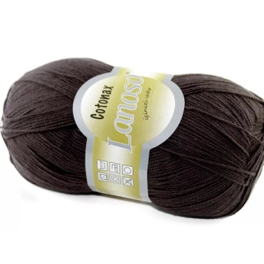 Yarn Lanoso Cotonax chocolate (992)