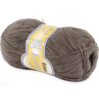 Yarn Lanoso Cotonax brown (909)