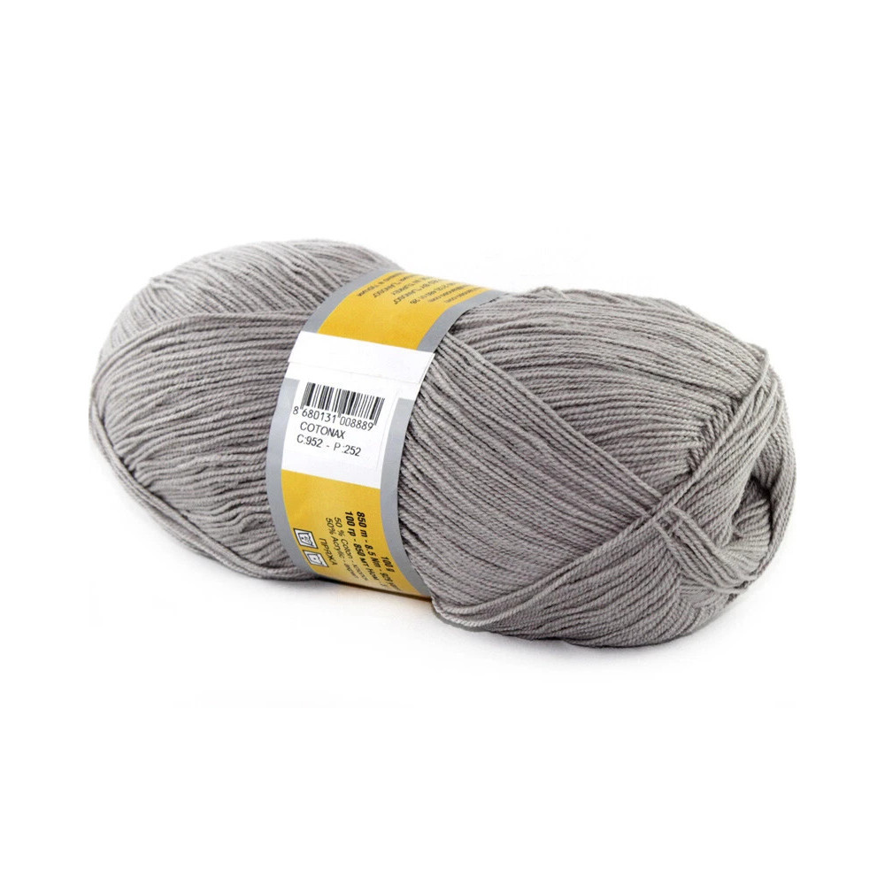 Yarn Lanoso Cotonax gray (952) Yarn Lanoso Cotonax gray (952)