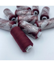 Sewing thread 40/2, 400 yards, color pomegranate