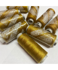 Sewing thread 40/2, 400 yards, color amber