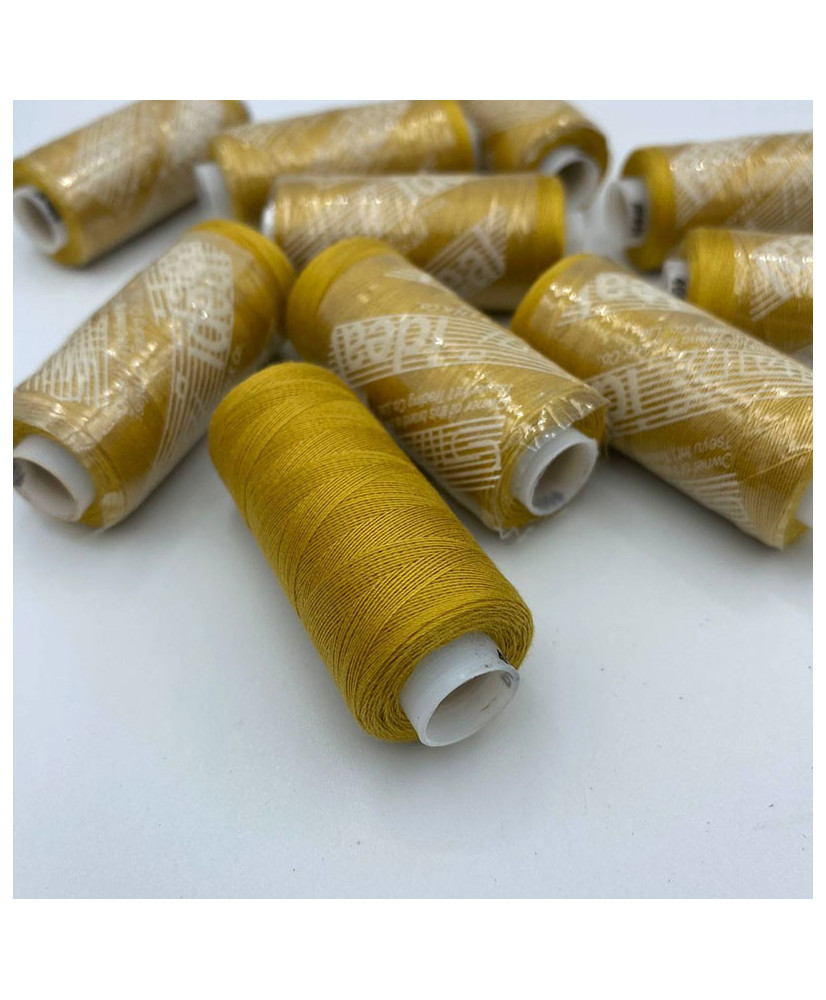 Sewing thread 40/2, 400 yards, color ocher Sewing thread 40/2, 400 yards, color ocher