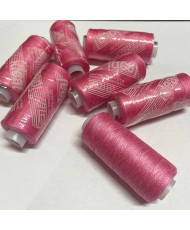 Sewing thread 40/2, 400 yards, color pink