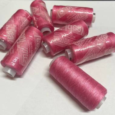 Sewing thread 40/2, 400 yards, color pink