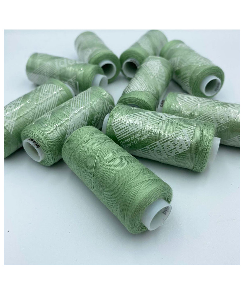 Sewing thread 40/2, 400 yards, color light green Sewing thread 40/2, 400 yards, color light green