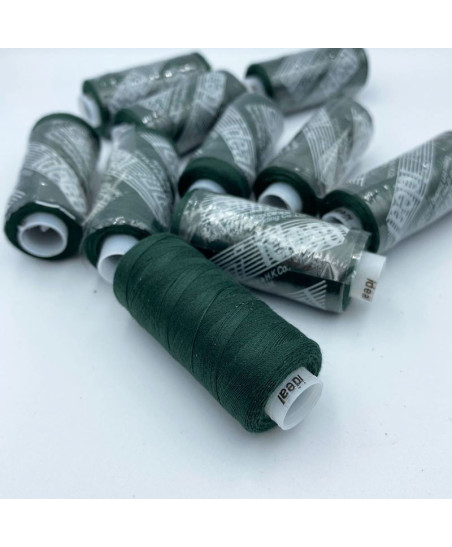 Sewing thread 40/2, 400 yards, color emerald