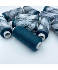 Sewing thread 40/2, 400 yards, color dark turquoise