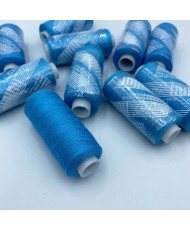 Sewing thread 40/2, 400 yards, color azure